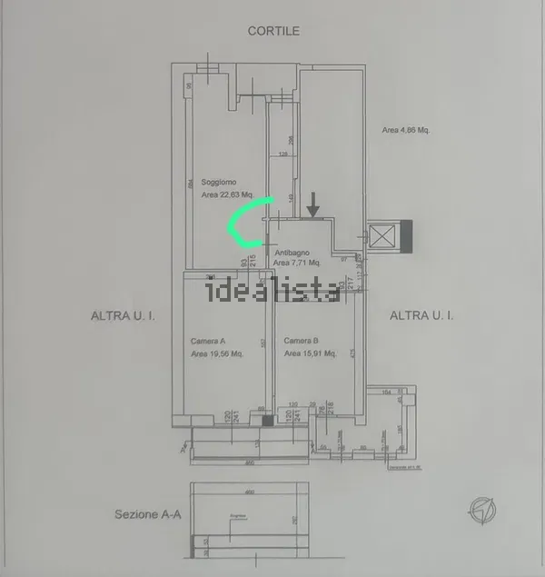 Trilocale in Lingotto, foto 19 di 19