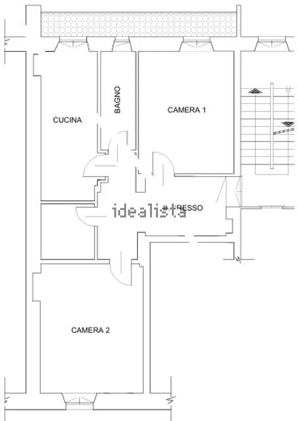 Trilocale in San Donato, foto 16 di 16
