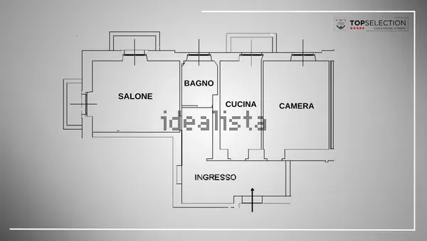 Trilocale in Centro, foto 17 di 17