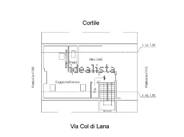 Monolocale in Pozzo Strada, foto 22 di 22