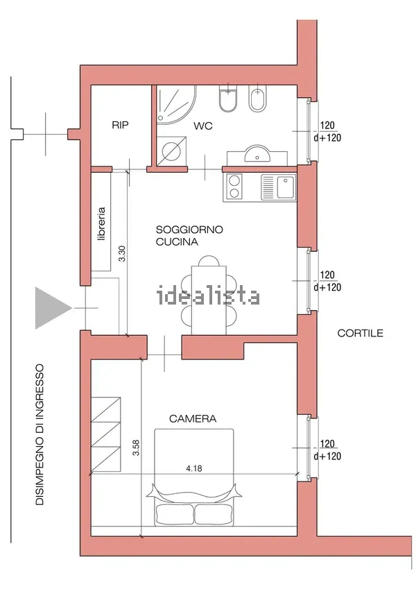 Appartamento in Centro, foto 16 di 17