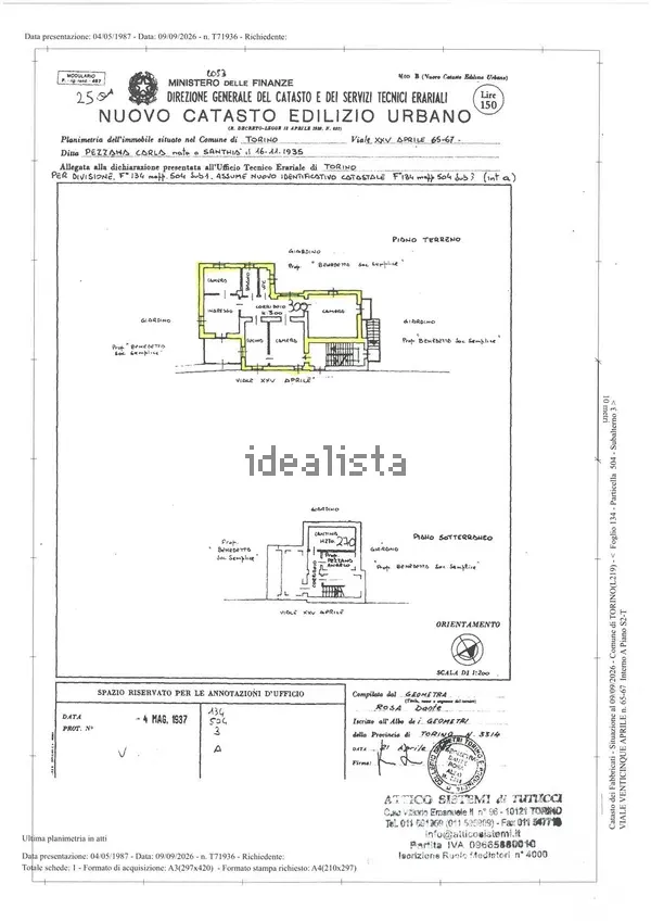 Appartamento in Cavoretto, foto 25 di 26