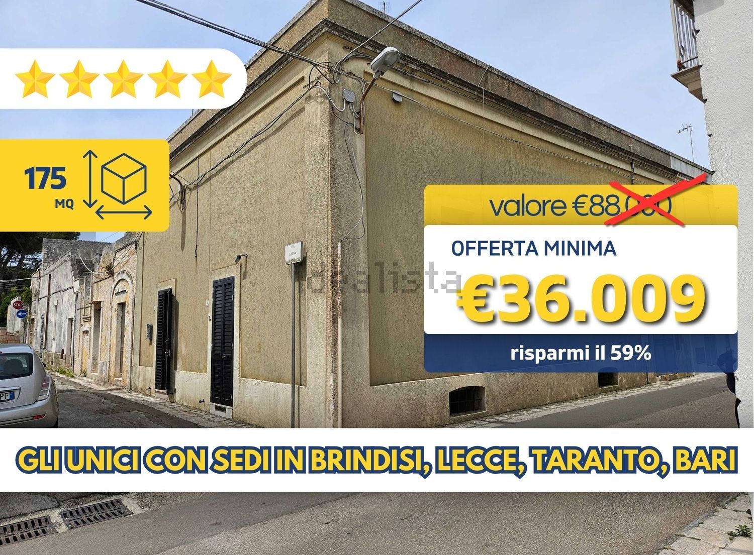 Wohnung in Spongano
