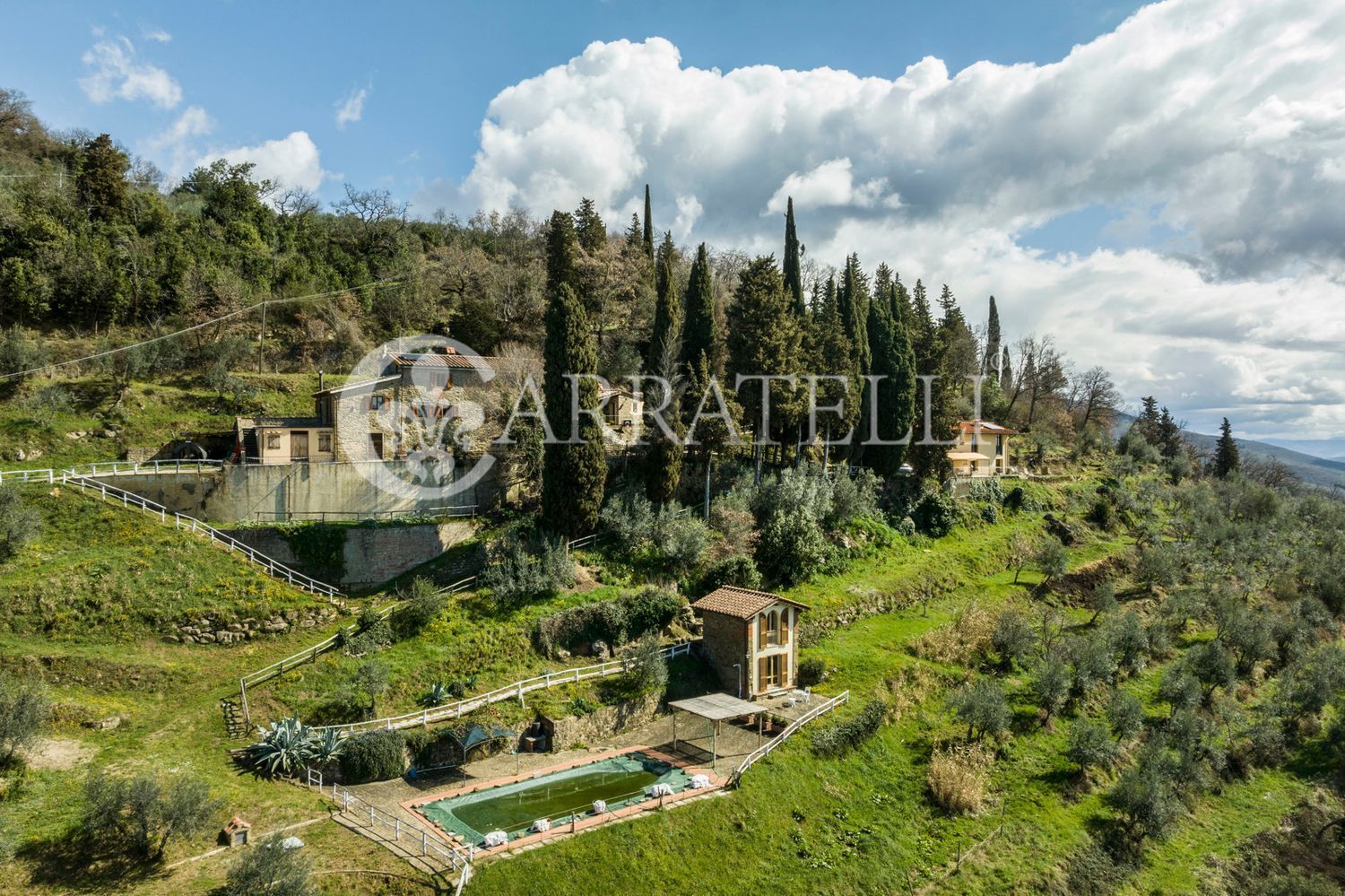 Landhäuser in Borgo, Loro Ciuffenna