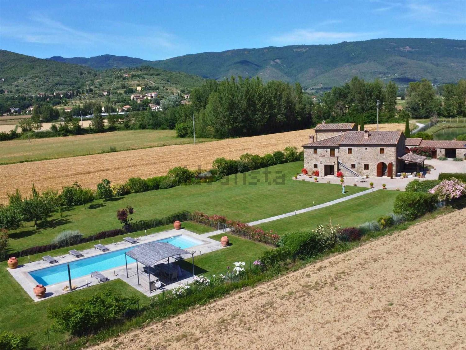 Propriété agricole à Pergo - Mercatale - Montanare, Cortona
