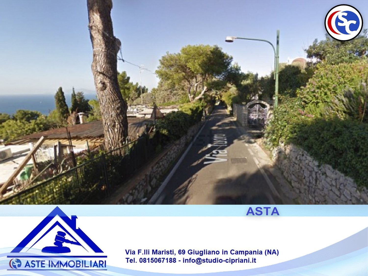 Case e ville a Capri