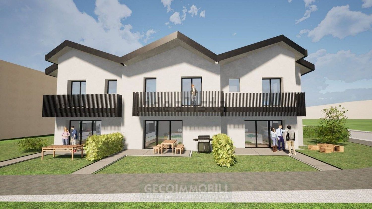 Villetta a schiera a Cornuda