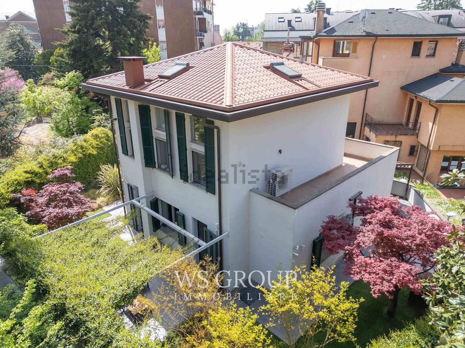 Case e ville a Triante, Monza