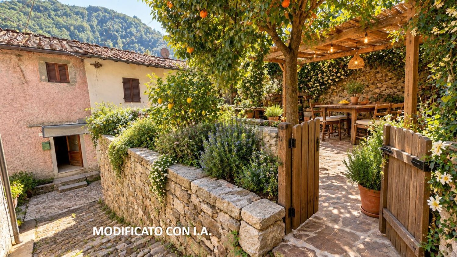 Terraced house in Pescaglia