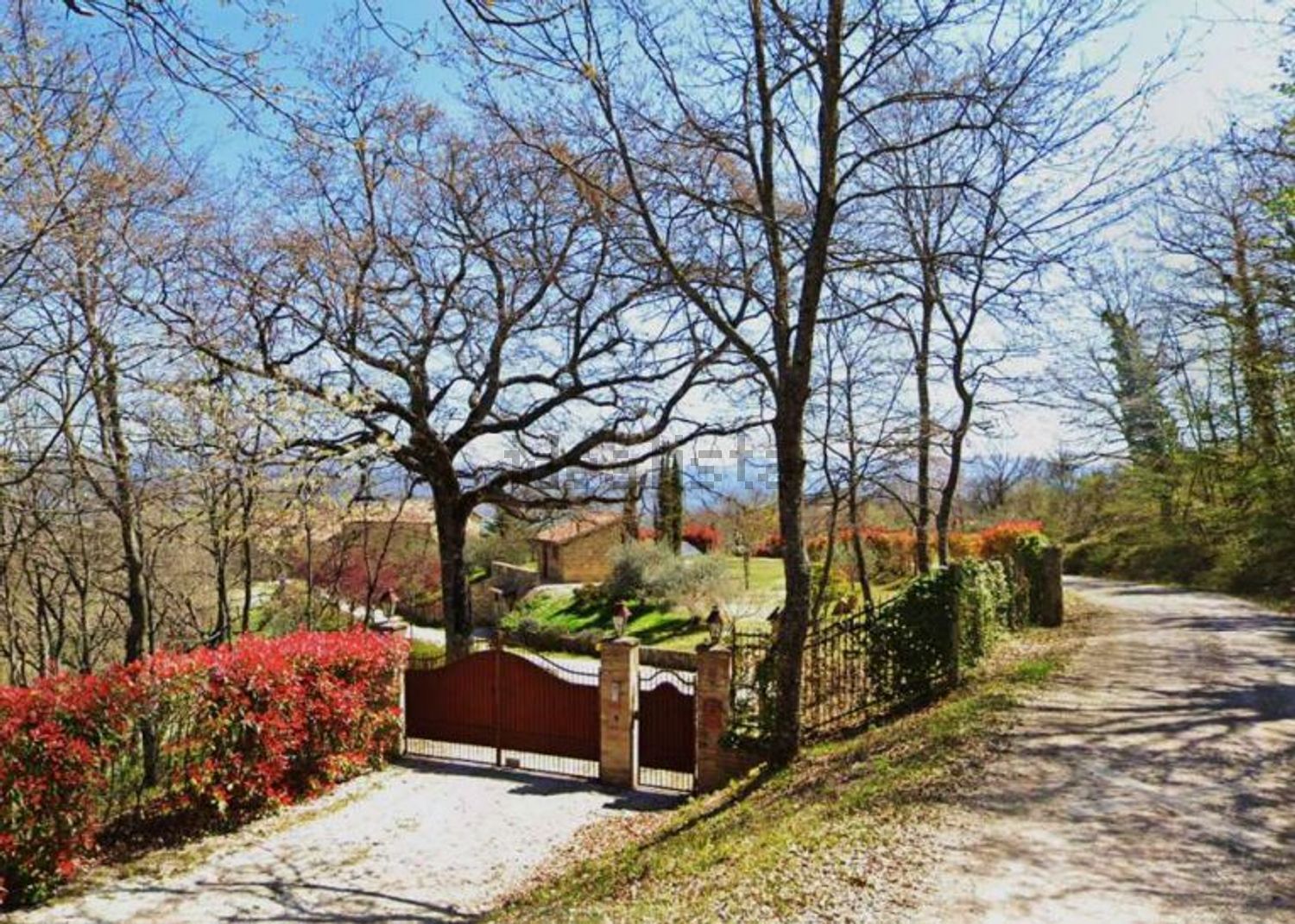 Case e ville a Pian d'Assino - Montelovesco, Gubbio