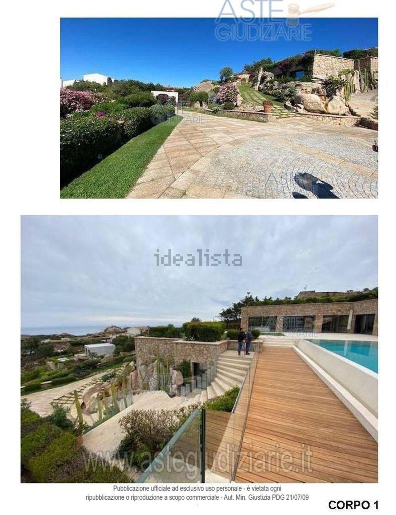 Case e ville a Area Porto Cervo, Arzachena
