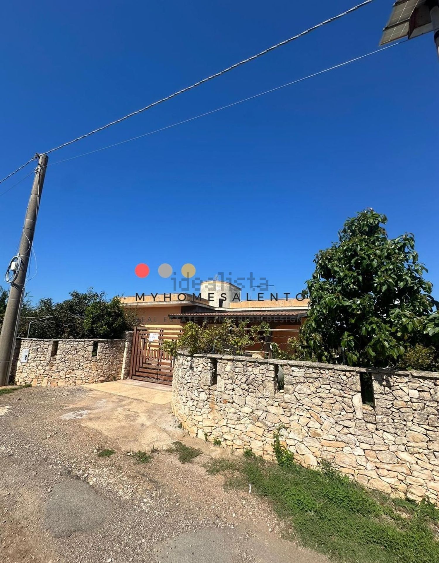 Case e ville a Gagliano del Capo