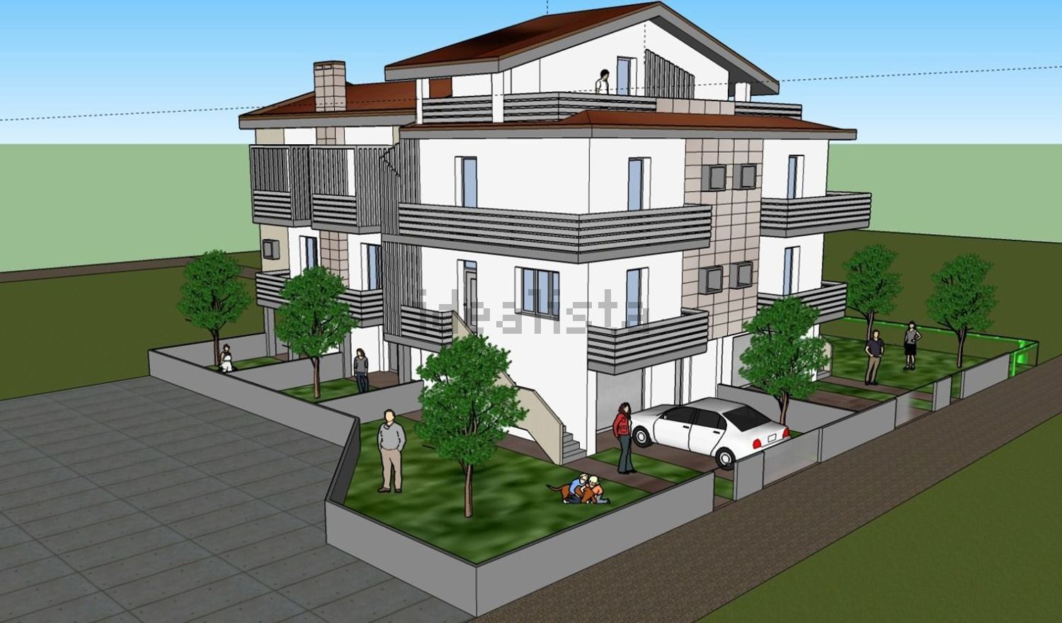 Case e ville a Sant'Angelo-Vingone, Campi Bisenzio