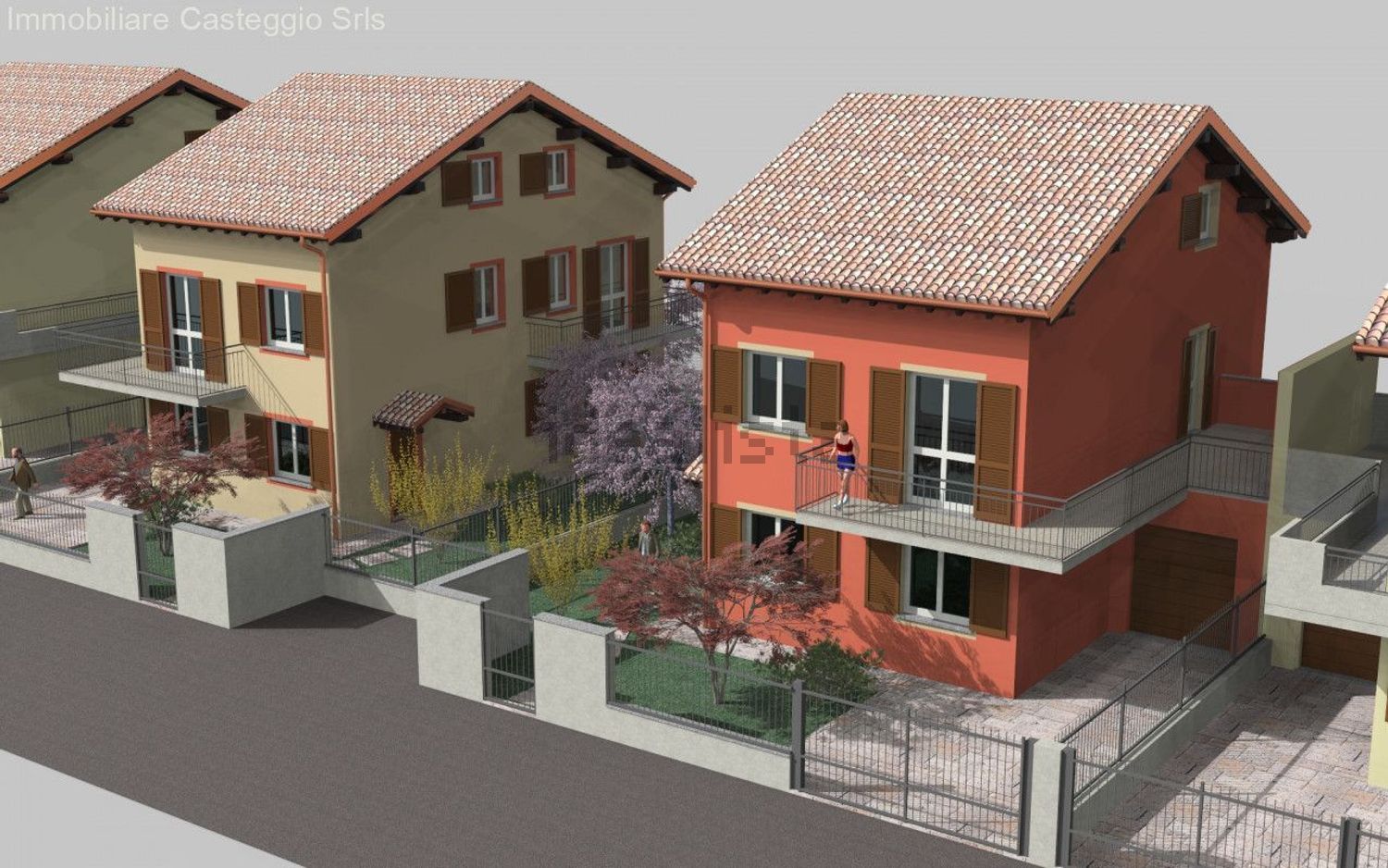 Case e ville a Castelletto di Branduzzo