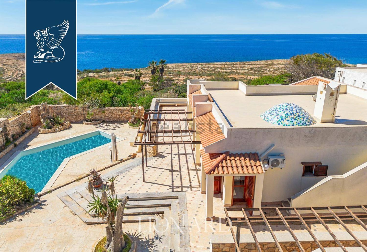 Moradias em Lampedusa e Linosa