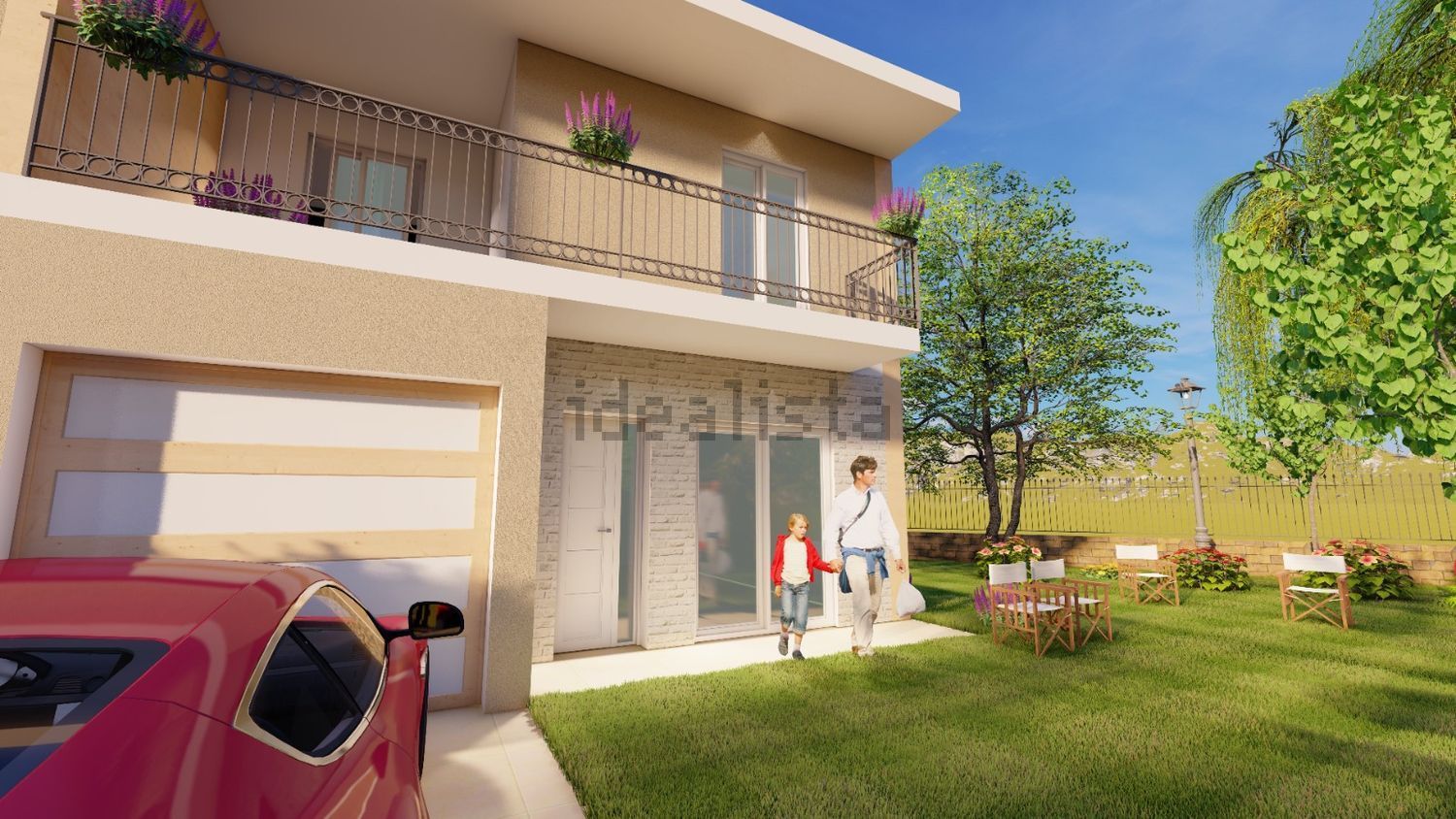 Terraced house in Morro d'Oro