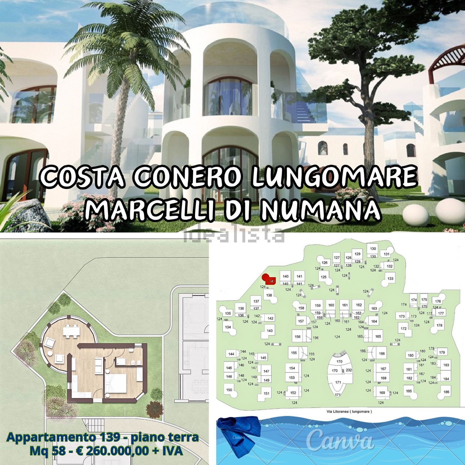 Appartamento a Marcelli, Numana