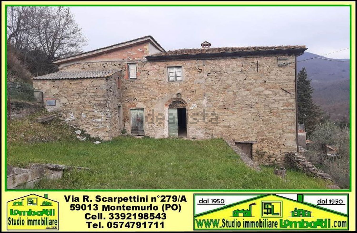 Rustici e casali a Tobbiana, Montale