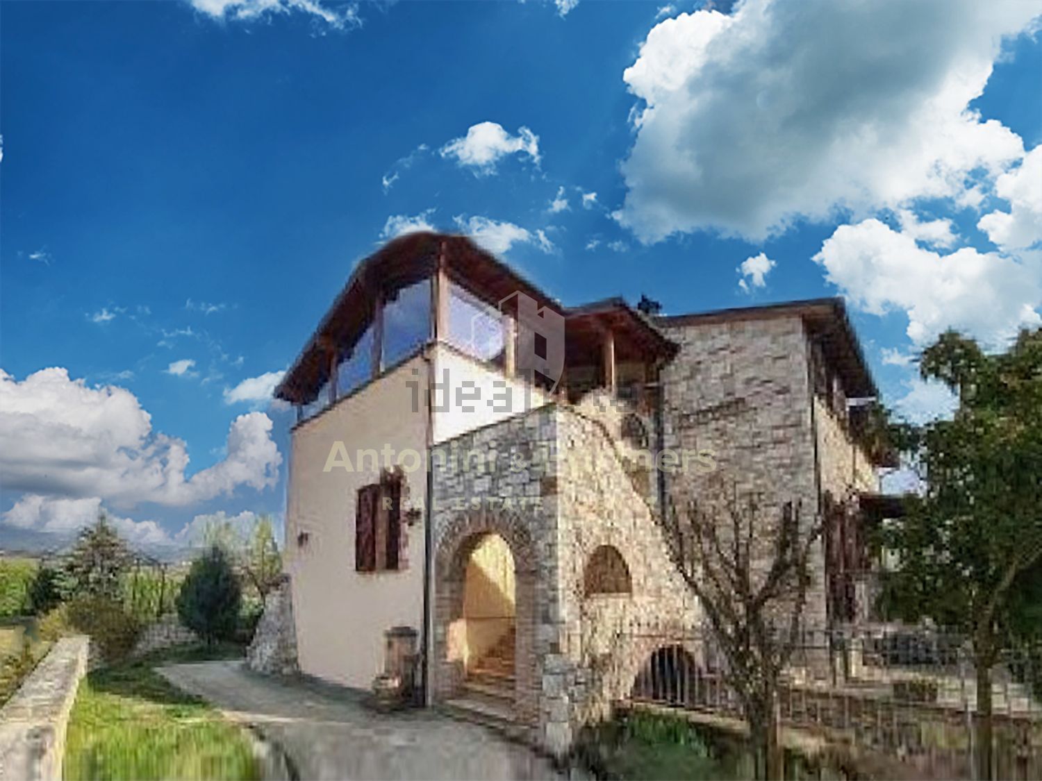 Case e ville a Todi