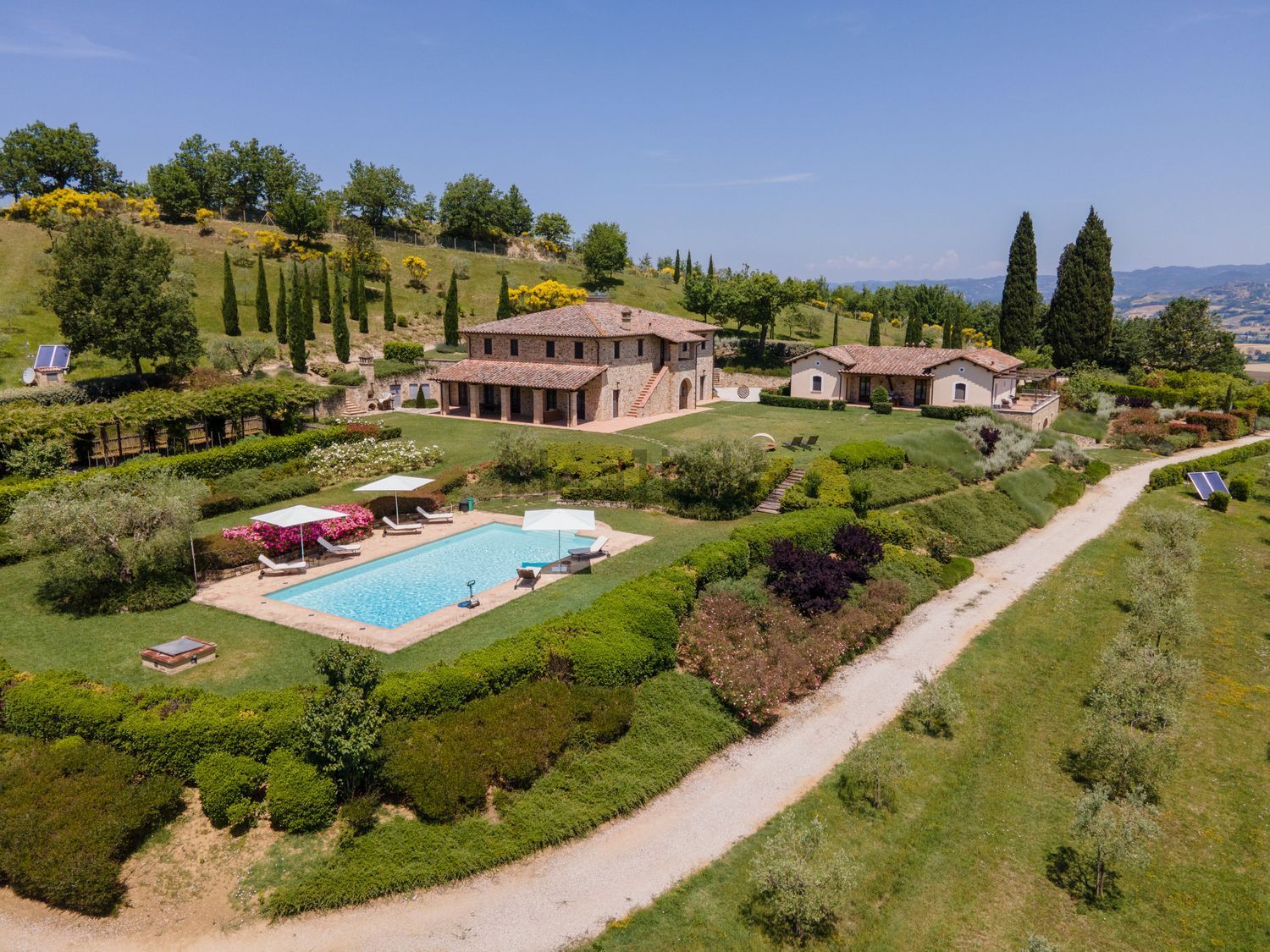 Landhaus in Ponte Felcino - Villa Pitignano, Perugia