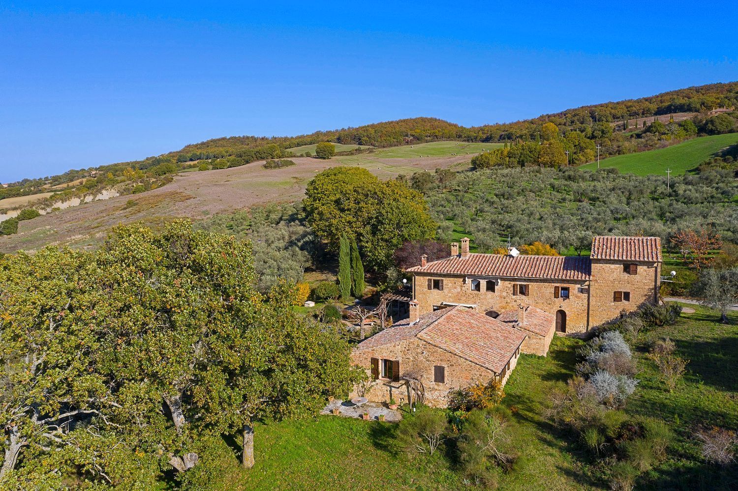 Landhäuser in Pienza
